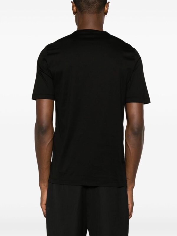⁦crew-neck cotton T-shirt⁩ - الصورة ⁦3⁩