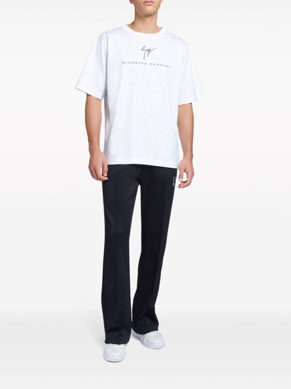 ⁦digital-print cotton T-shirt⁩ - الصورة ⁦4⁩