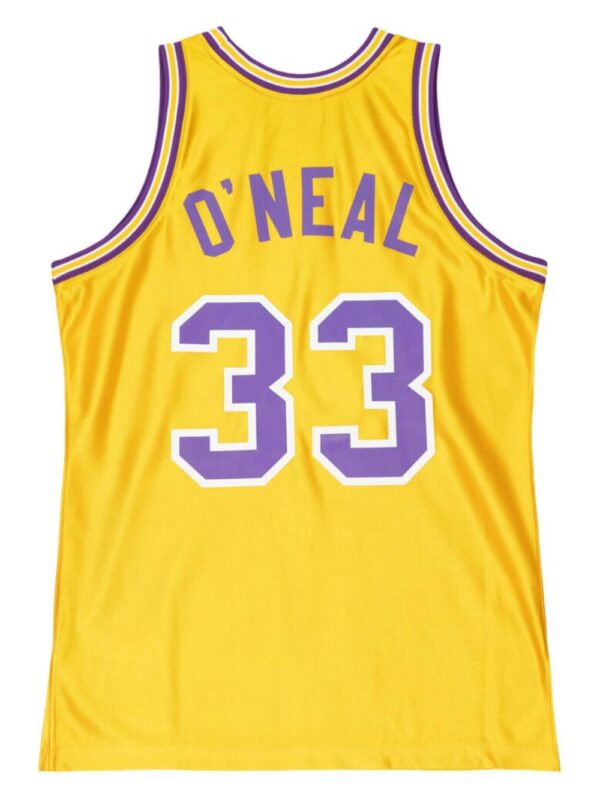 ⁦"NCAA LSU Tigers 1990 Shaquille O'Neal" home jersey⁩ - الصورة ⁦2⁩