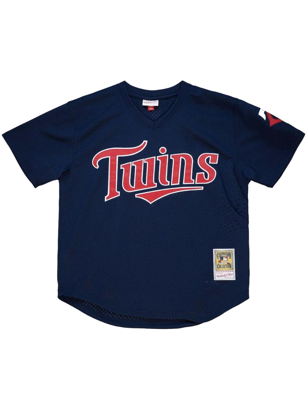 “MLB Minnesota Twins 2002 David Ortiz” Authentic BP Pullover jersey T-shirt
