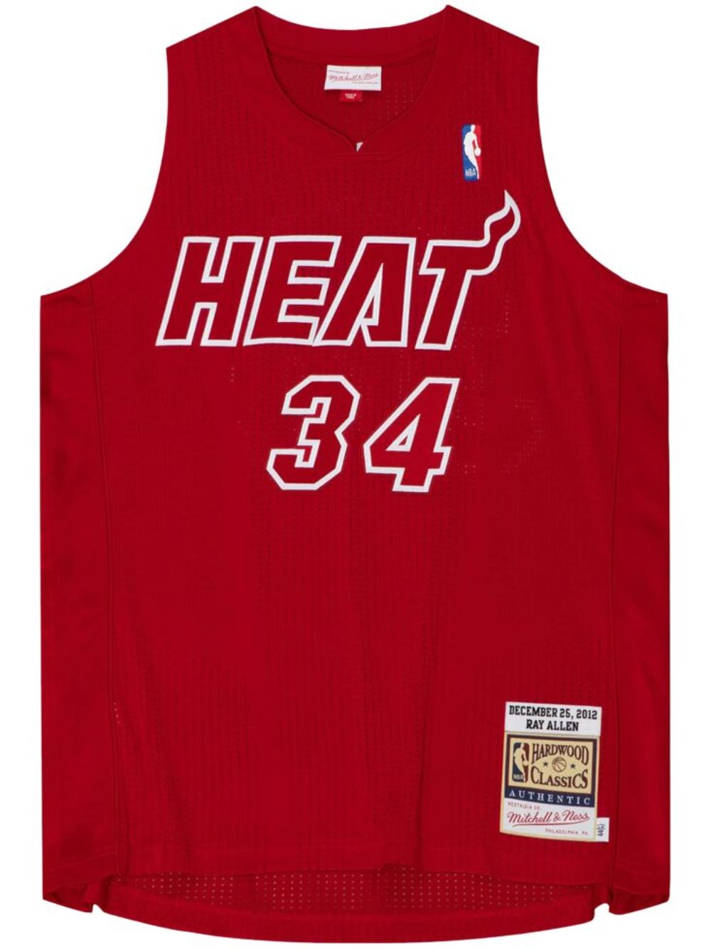 “NBA Miami Heat 2012 Ray Allen” Christmas Day jersey