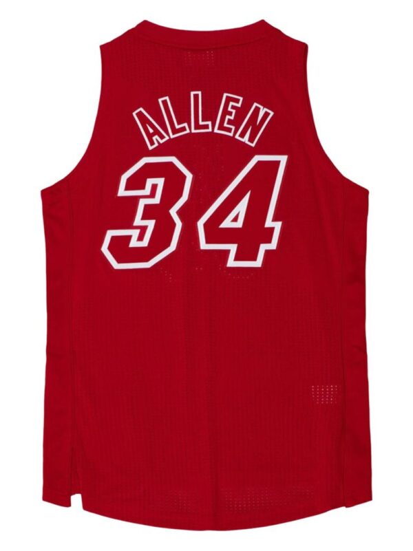⁦"NBA Miami Heat 2012 Ray Allen" Christmas Day jersey⁩ - الصورة ⁦3⁩