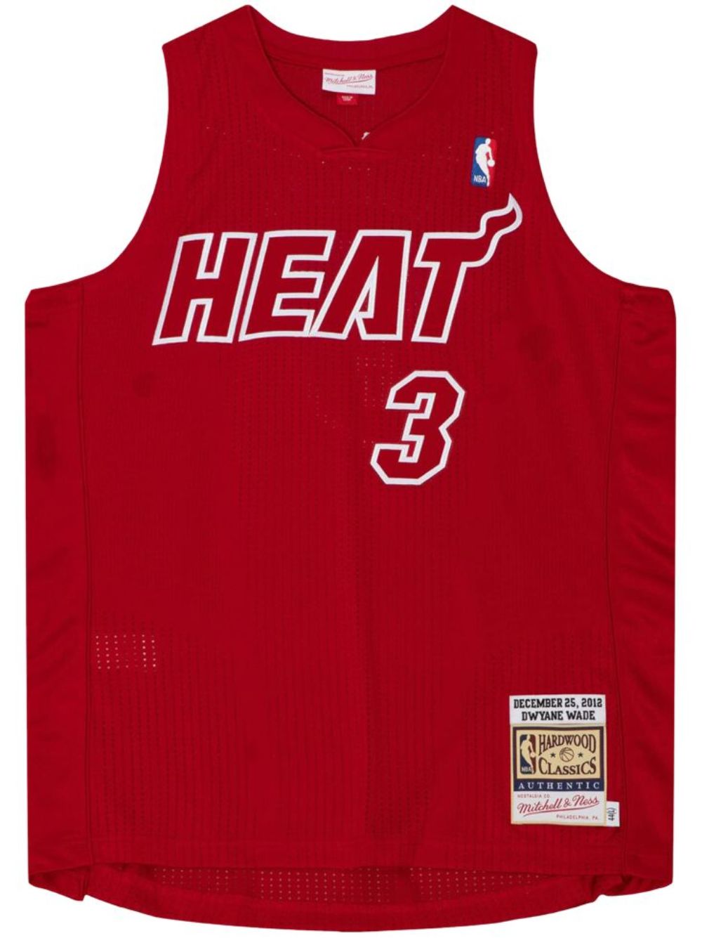 “NBA Miami Heat 2012 Dwyane Wade” Christmas Day jersey
