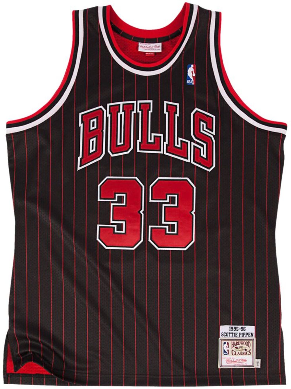 “NBA Chicago Bulls 1995 Scottie Pippen” authentic jersey