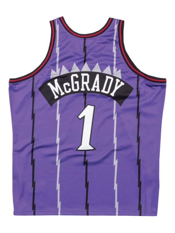 ⁦"NBA Toronto Raptors 98 Tracy Mcgrady" authentic road jersey⁩ - الصورة ⁦2⁩