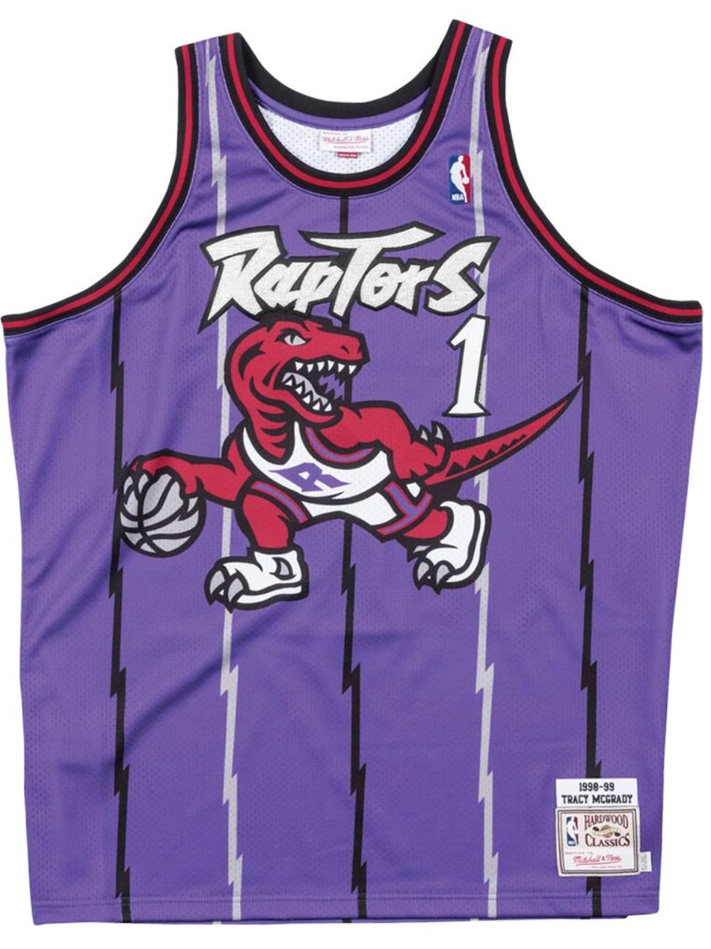 “NBA Toronto Raptors 98 Tracy Mcgrady” authentic road jersey
