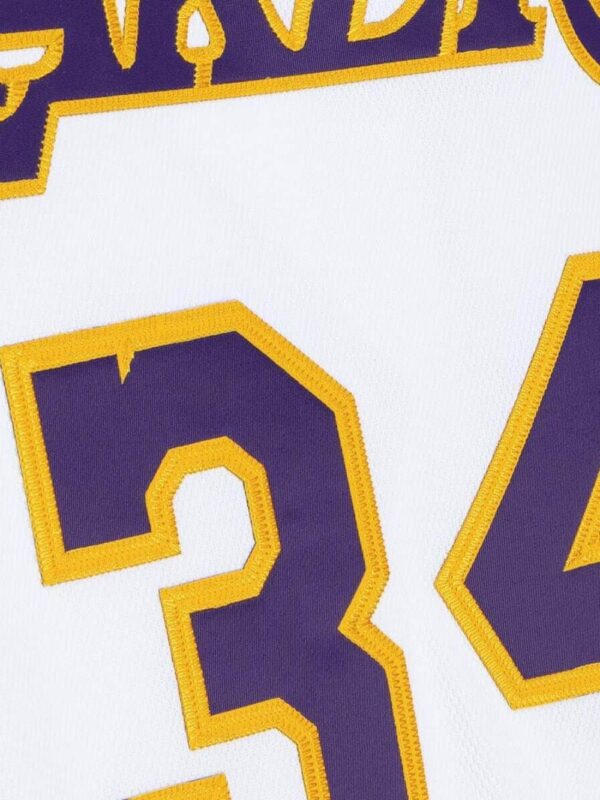 ⁦"NBA LA Lakers 03-04 Shaquille O'Neal" authentic jersey⁩ - الصورة ⁦2⁩