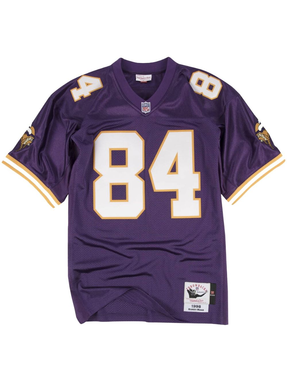 “NFL Minnesota Vikings 98 Randy Moss” Authentic jersey T-shirt