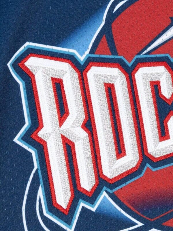⁦"NBA Houston Rockets 96 Clyde Drexler" authentic road jersey⁩ - الصورة ⁦3⁩