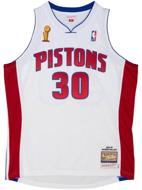 "NBA Detroit Pistons 03 Rasheed Wallace" basketball jersey