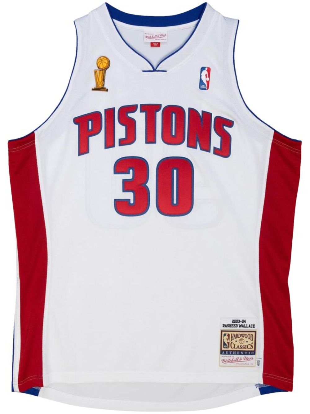 “NBA Detroit Pistons 03 Rasheed Wallace” basketball jersey