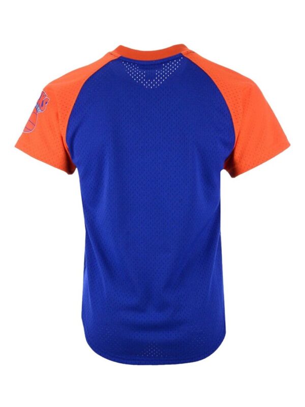 ⁦Final Seconds mesh V-neck "NBA Knicks" T-shirt⁩ - الصورة ⁦2⁩