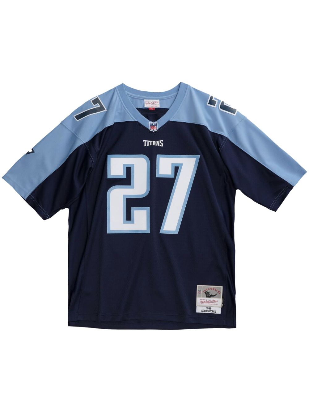 “NFL Tennessee Titans 99 Eddie George” football jersey
