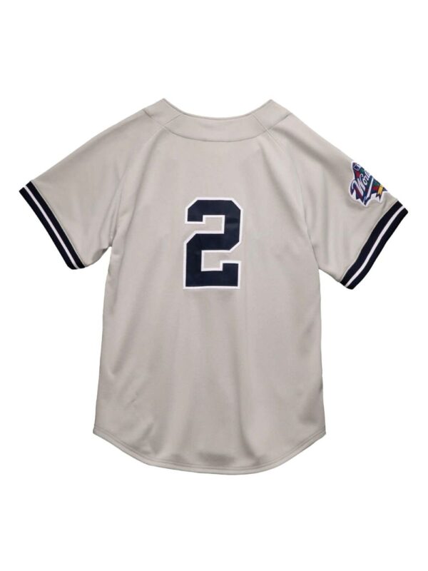 ⁦"NBA NY Yankees 1998 Derek Jeter" authentic jersey⁩ - الصورة ⁦2⁩