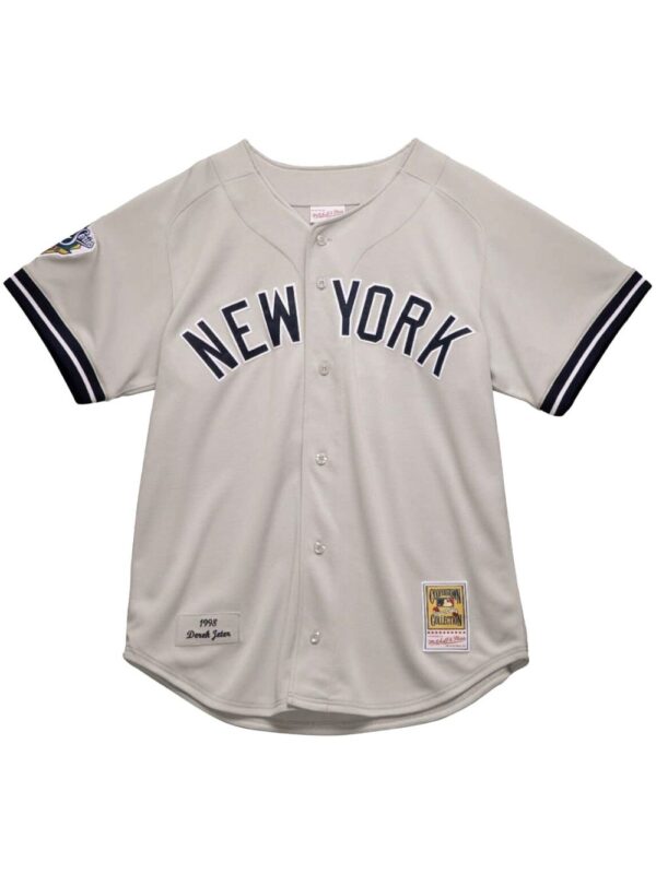 "NBA NY Yankees 1998 Derek Jeter" authentic jersey