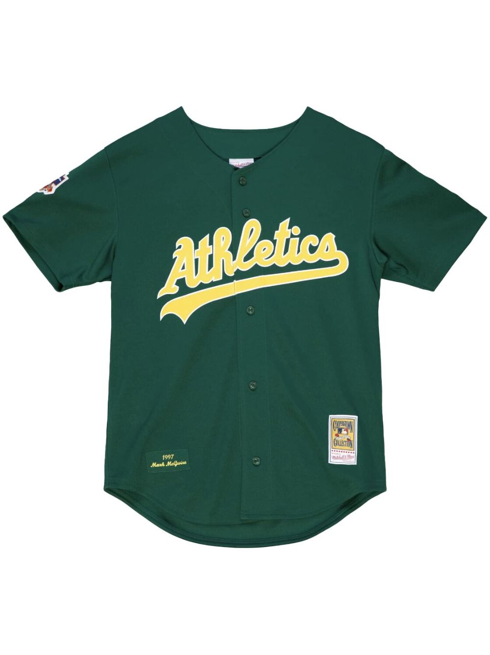 “NBA Oakland Athletics 1997 Mark McGwire” jersey T-shirt