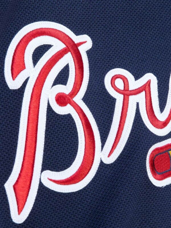 ⁦"MLB Atlanta Braves 2003 Greg Maddux" batting practice jersey⁩ - الصورة ⁦2⁩