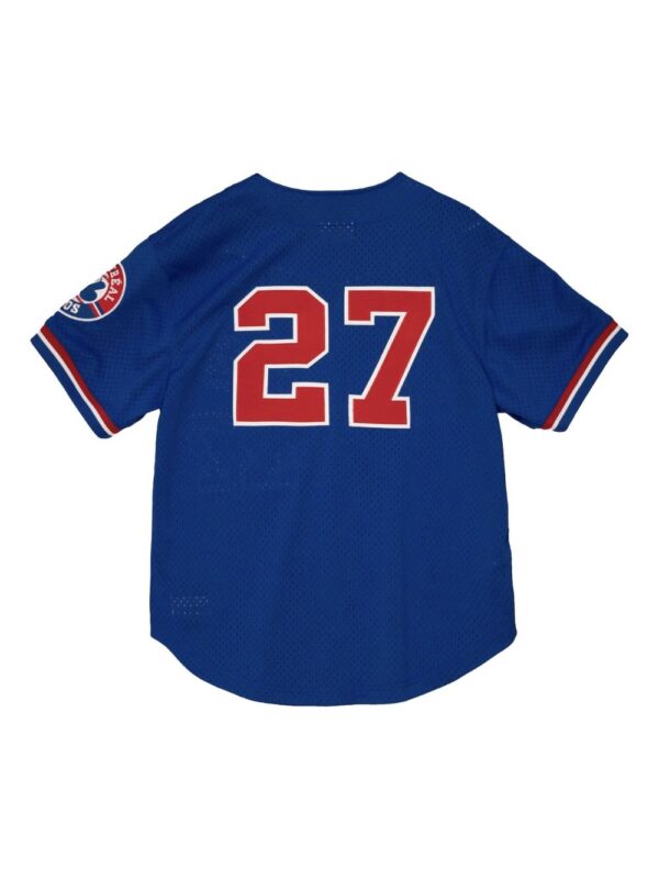 ⁦"MLB Montreal Expos 1997 Vladimir Guerrero" Authentic BP BF jersey T-shirt⁩ - الصورة ⁦3⁩