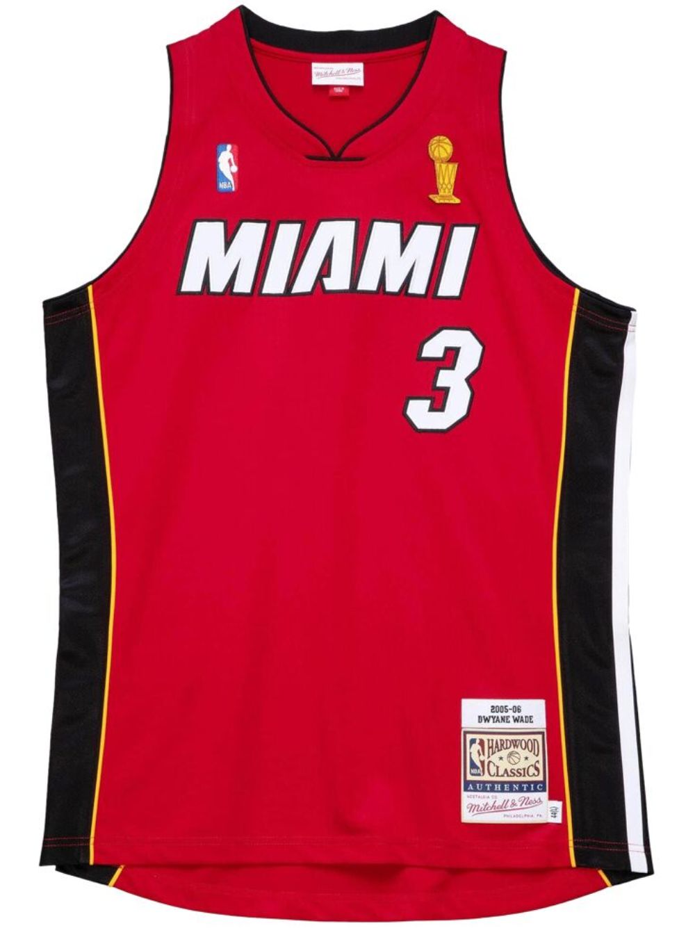 “NBA Miami Heat 2005 Dwyane Wade” Alternate Finals jersey