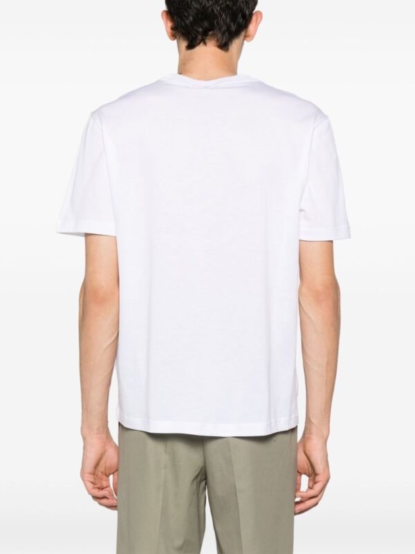 ⁦crew-neck cotton T-shirt⁩ - الصورة ⁦4⁩