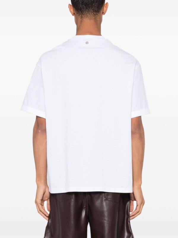 ⁦crew-neck cotton T-shirt⁩ - الصورة ⁦2⁩