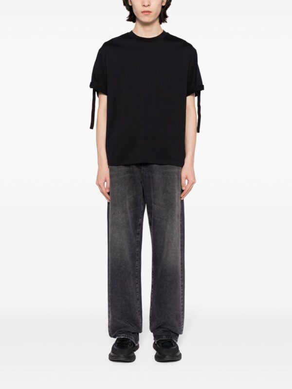⁦buckle-strap cotton T-shirt⁩ - الصورة ⁦2⁩