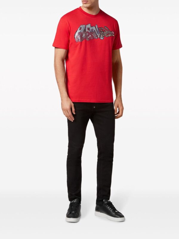 ⁦Bombing Graffiti-print cotton T-shirt⁩ - الصورة ⁦3⁩