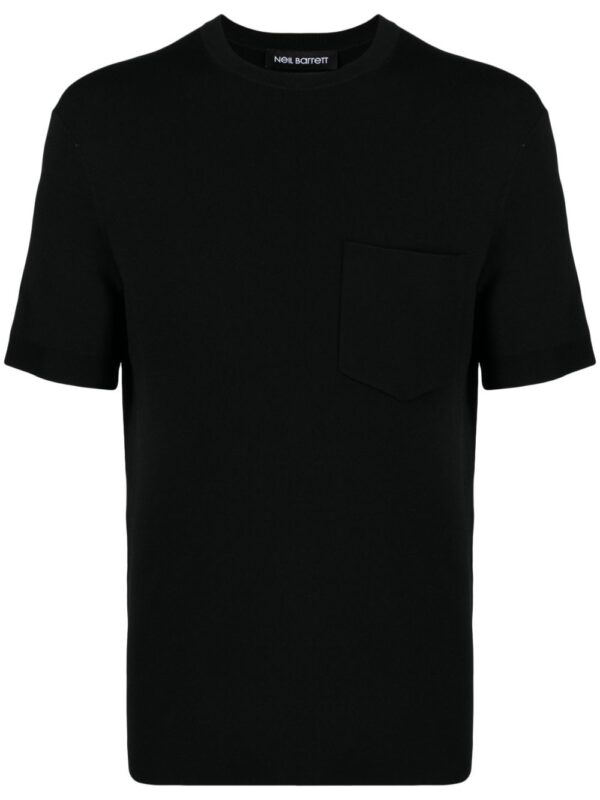 chest-pocket crew-neck T-shirt