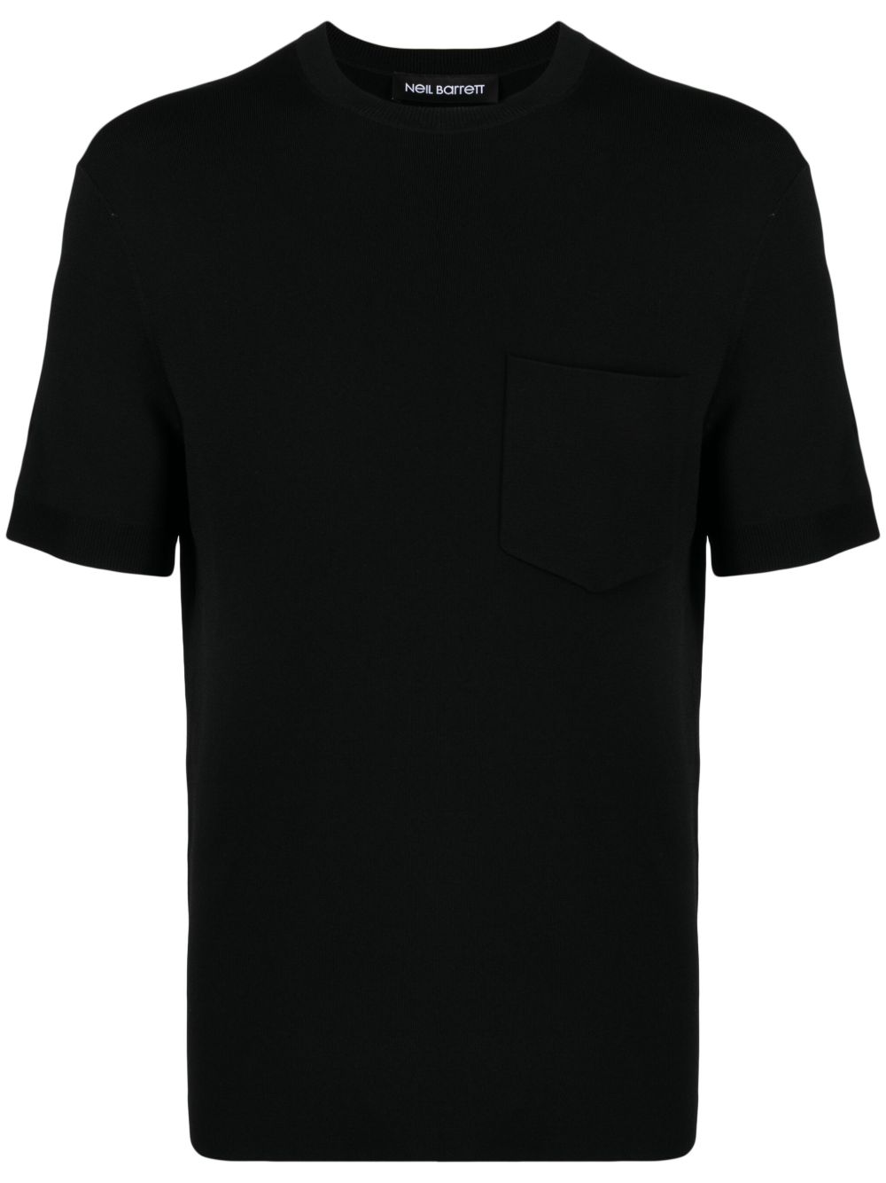chest-pocket crew-neck T-shirt