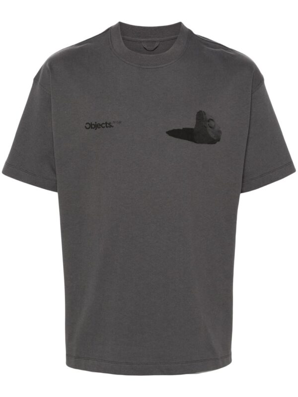 ⁦Boulder-print cotton T-shirt⁩ - الصورة ⁦4⁩