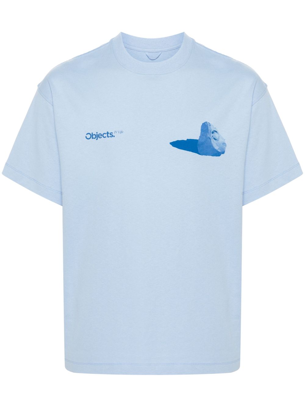 Boulder-print cotton T-shirt