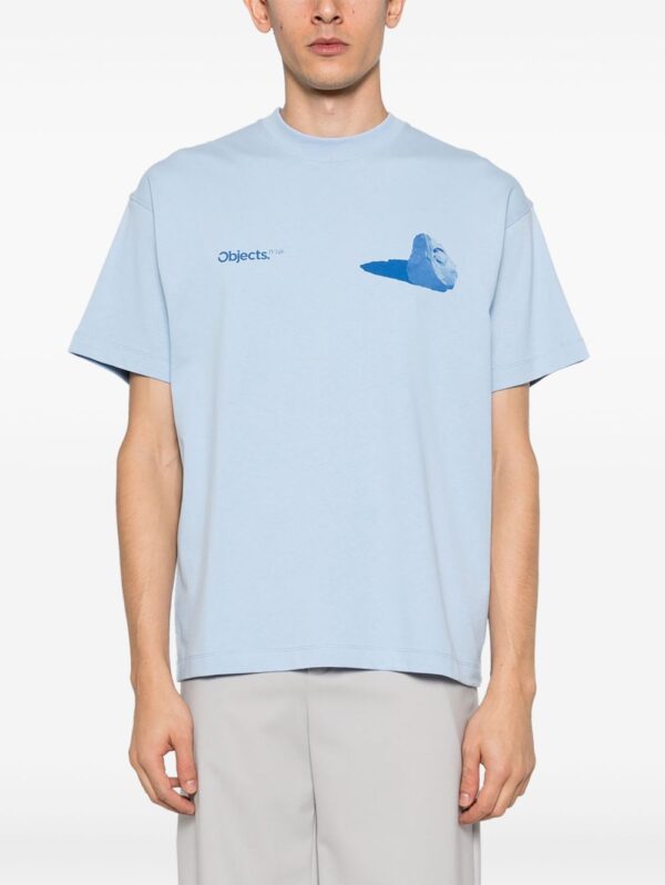 ⁦Boulder-print cotton T-shirt⁩ - الصورة ⁦2⁩