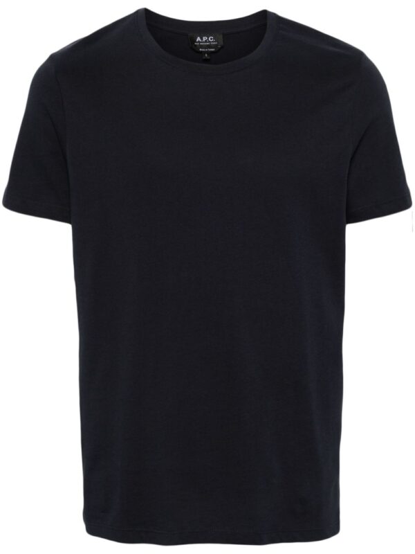 ⁦crew-neck cotton T-shirt⁩ - الصورة ⁦3⁩