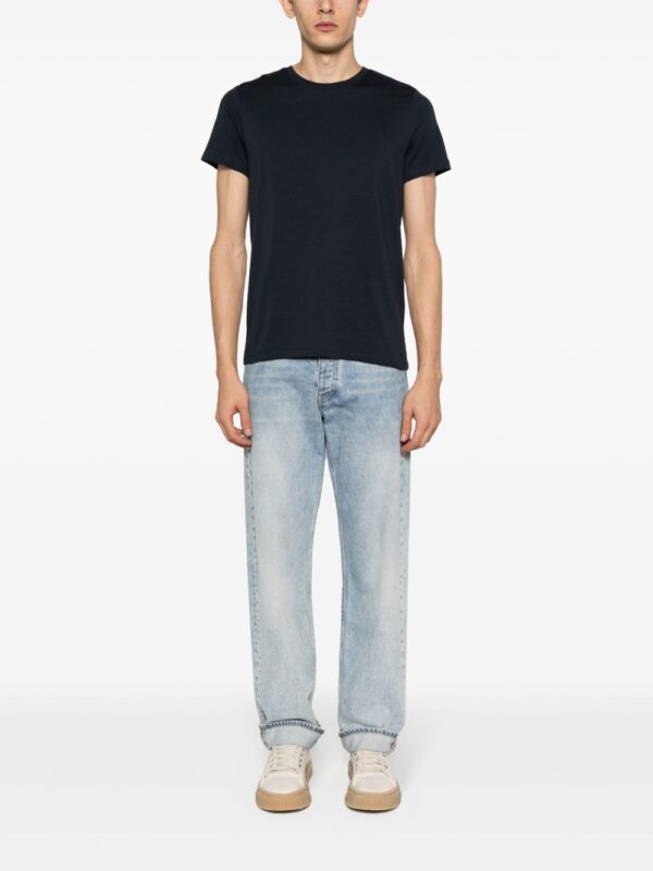 ⁦crew-neck cotton T-shirt⁩ - الصورة ⁦4⁩