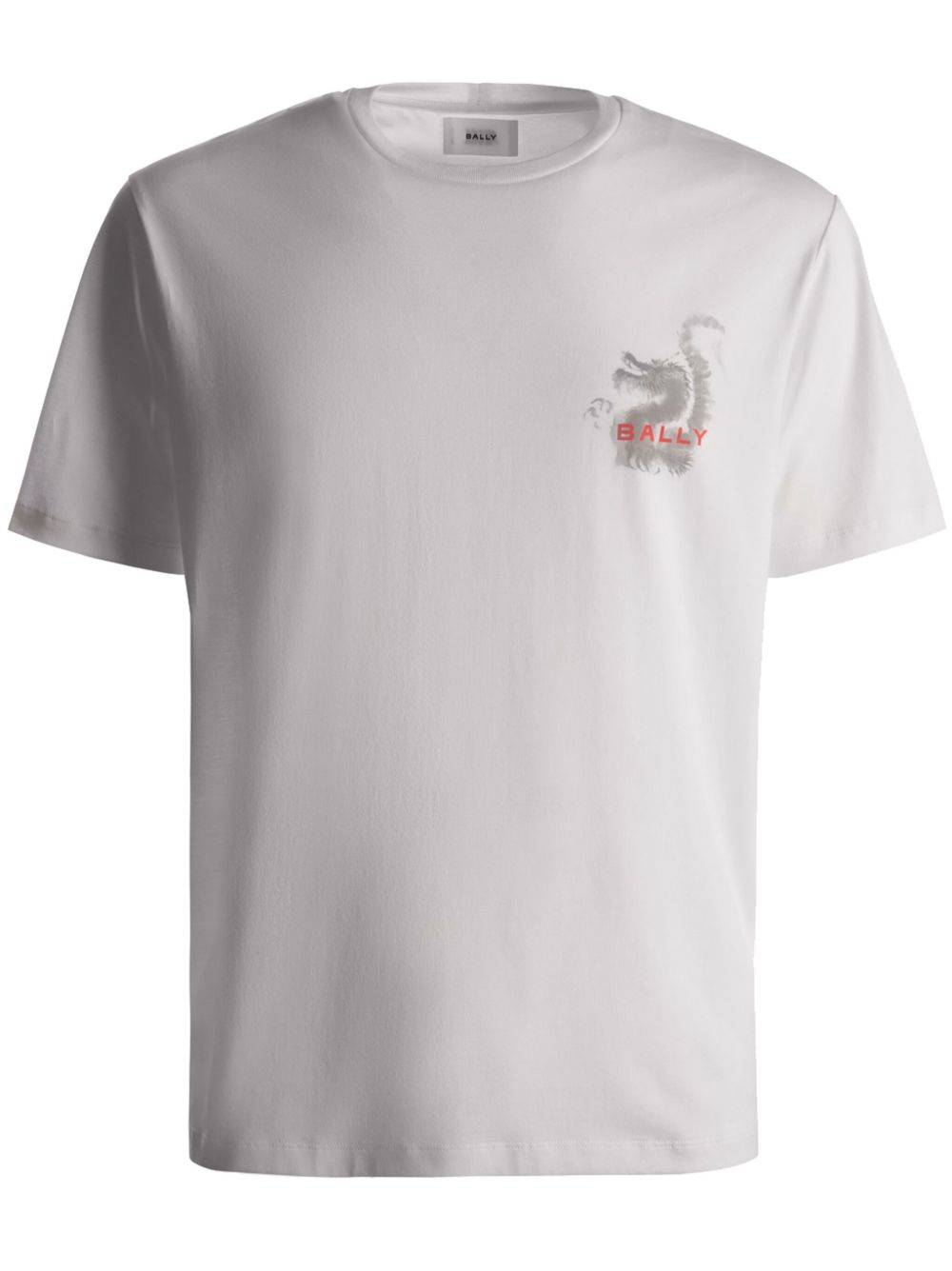 dragon-print organic cotton T-shirt