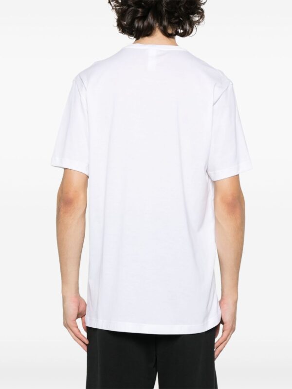 ⁦crew-neck cotton T-shirt⁩ - الصورة ⁦3⁩