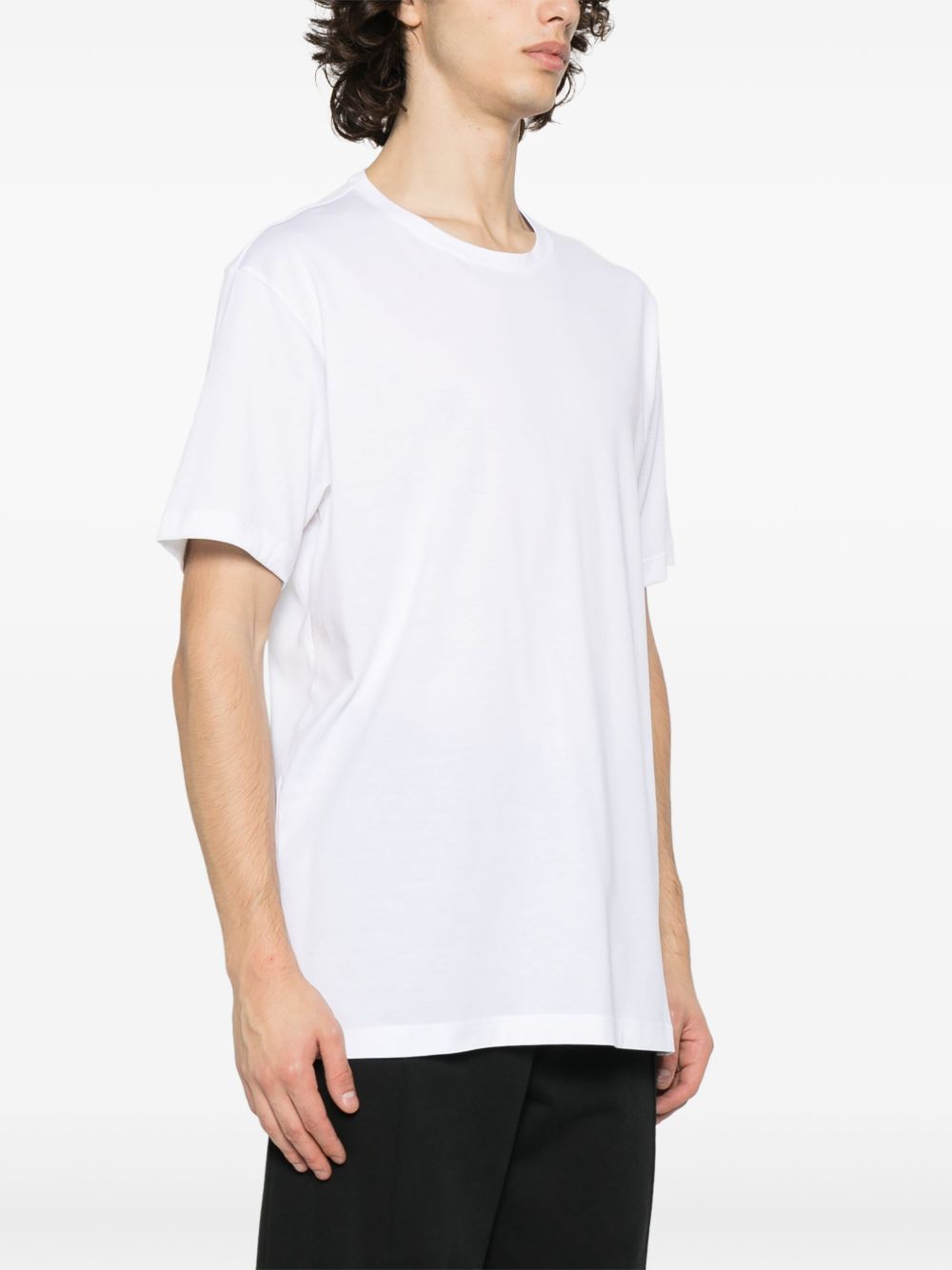 crew-neck cotton T-shirt