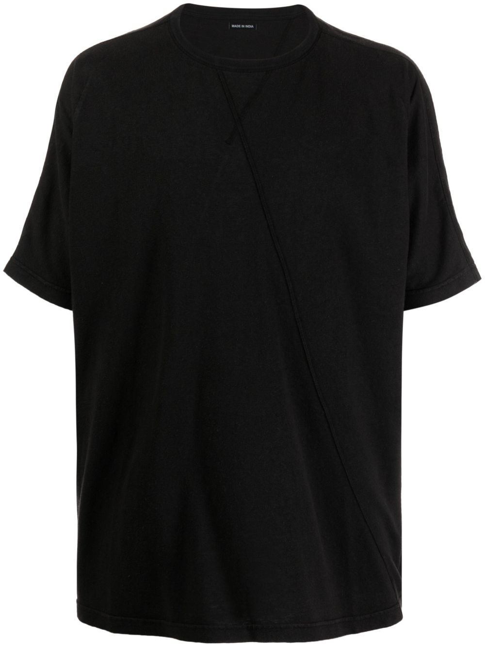 crew-neck short-sleeve T-shirt