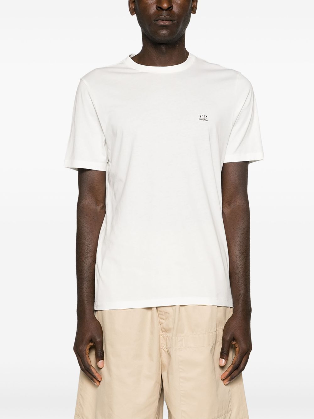 30/1 Goggles-print cotton T-shirt