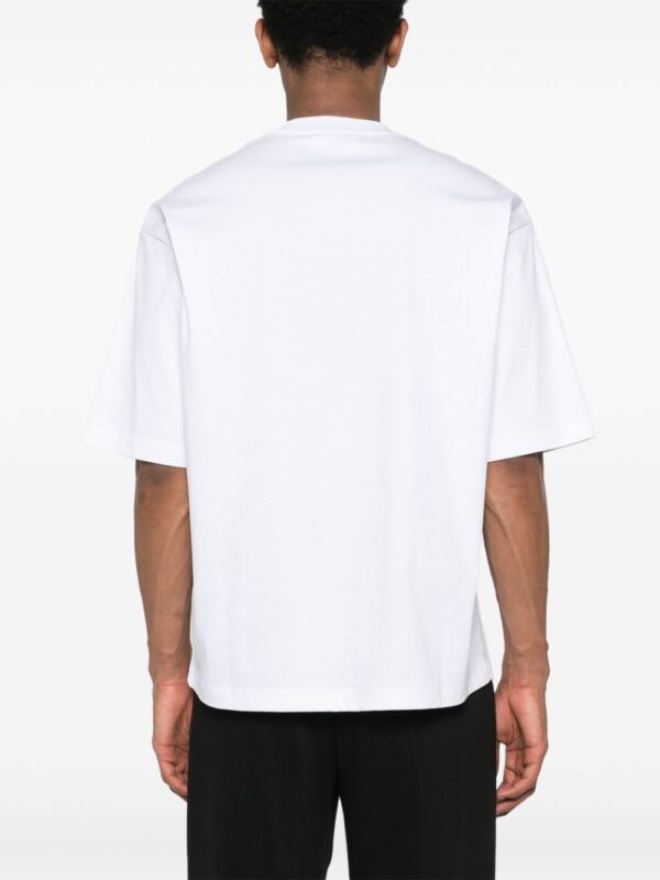 ⁦Curb embroidered cotton T-shirt⁩ - الصورة ⁦2⁩