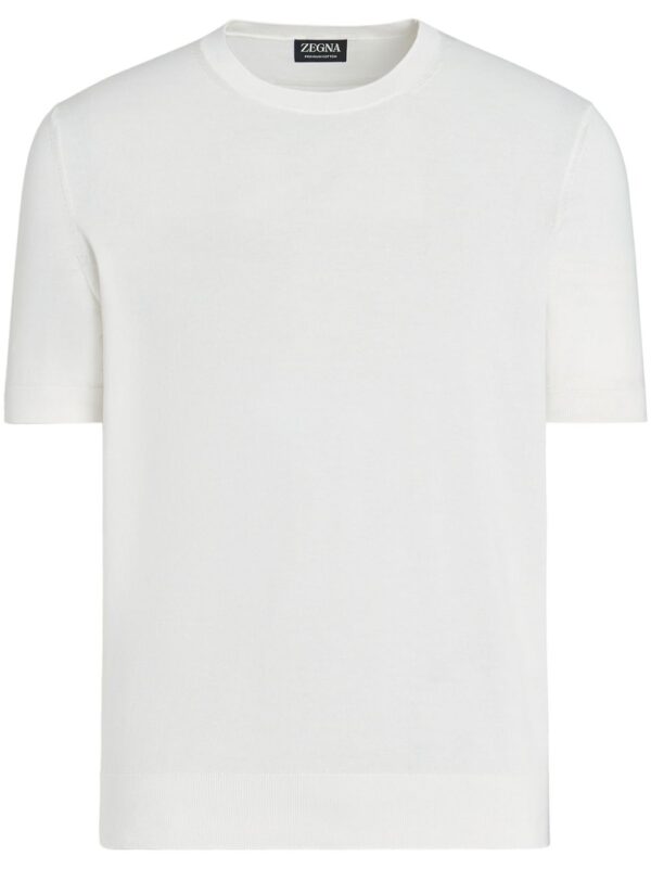 crew-neck cotton T-shirt