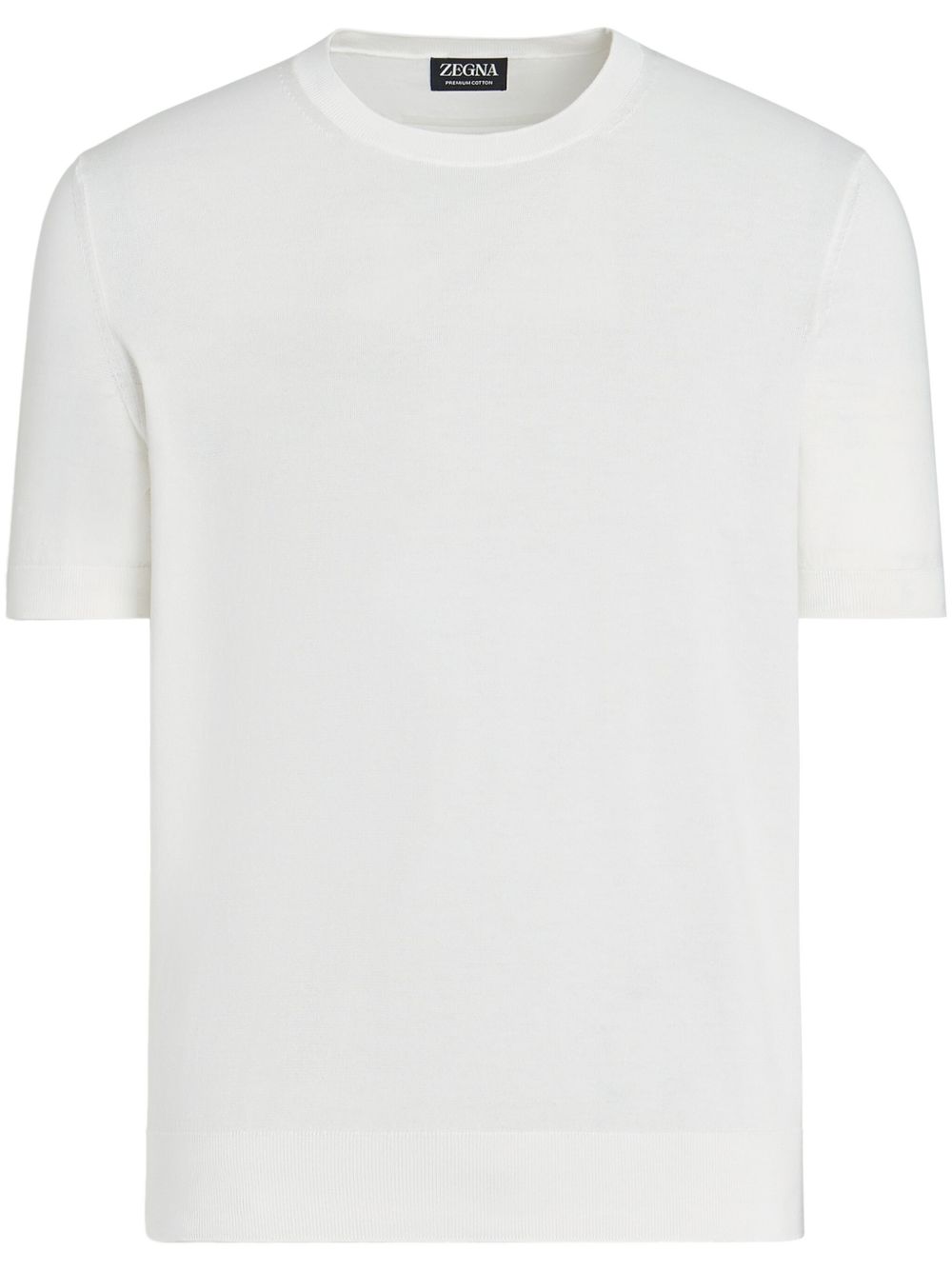 crew-neck cotton T-shirt