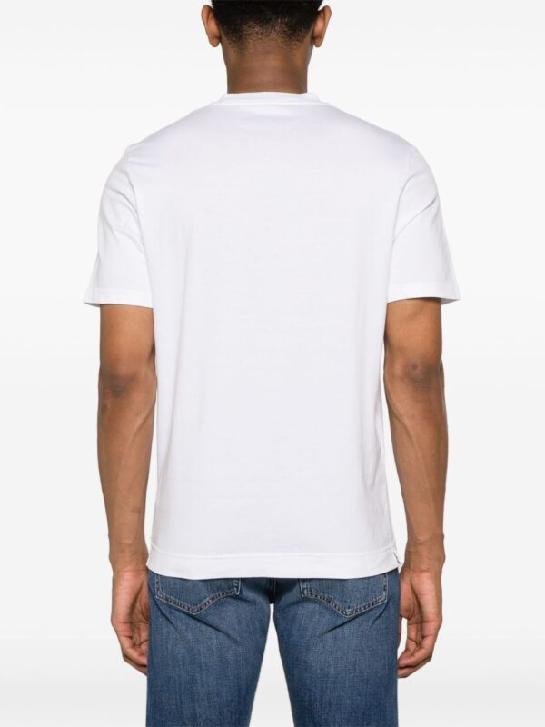⁦crew-neck cotton T-shirt⁩ - الصورة ⁦2⁩
