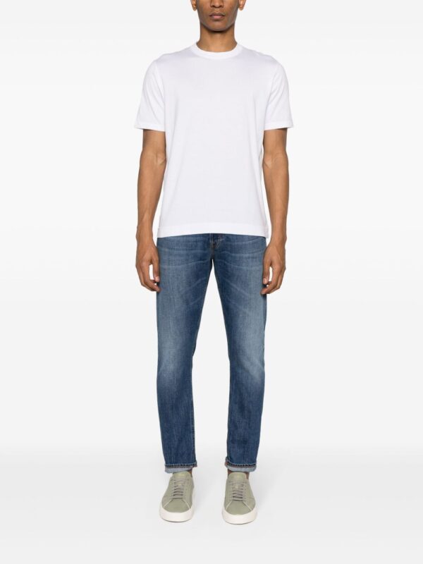 ⁦crew-neck cotton T-shirt⁩ - الصورة ⁦3⁩