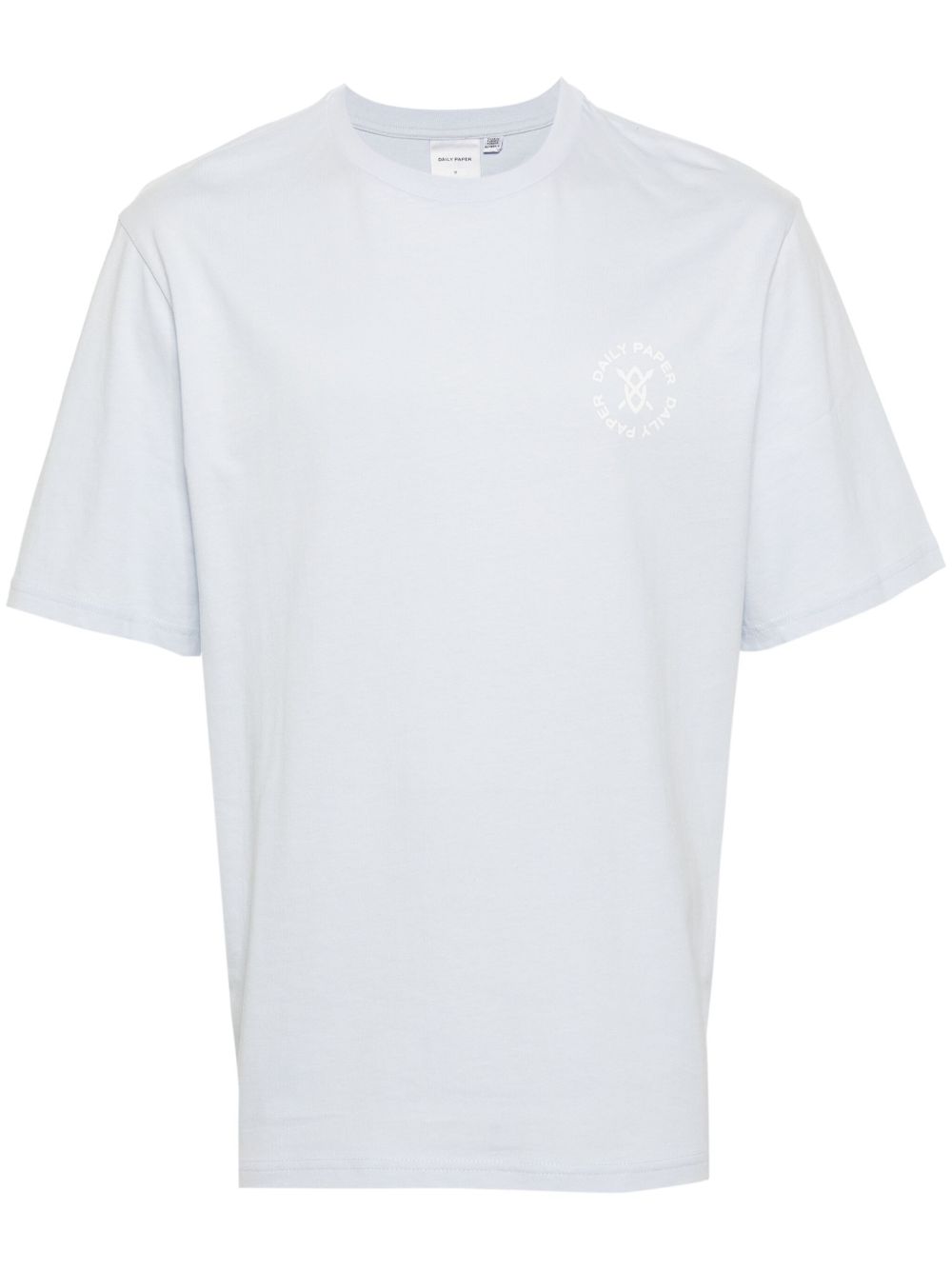 Circle-print cotton T-shirt