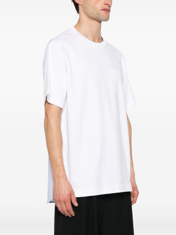 ⁦colour-block cotton T-shirt⁩ - الصورة ⁦3⁩
