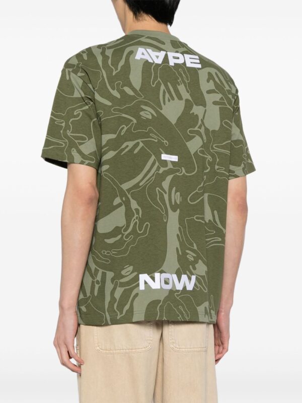⁦camouflage-print Milo cotton T-shirt⁩ - الصورة ⁦4⁩