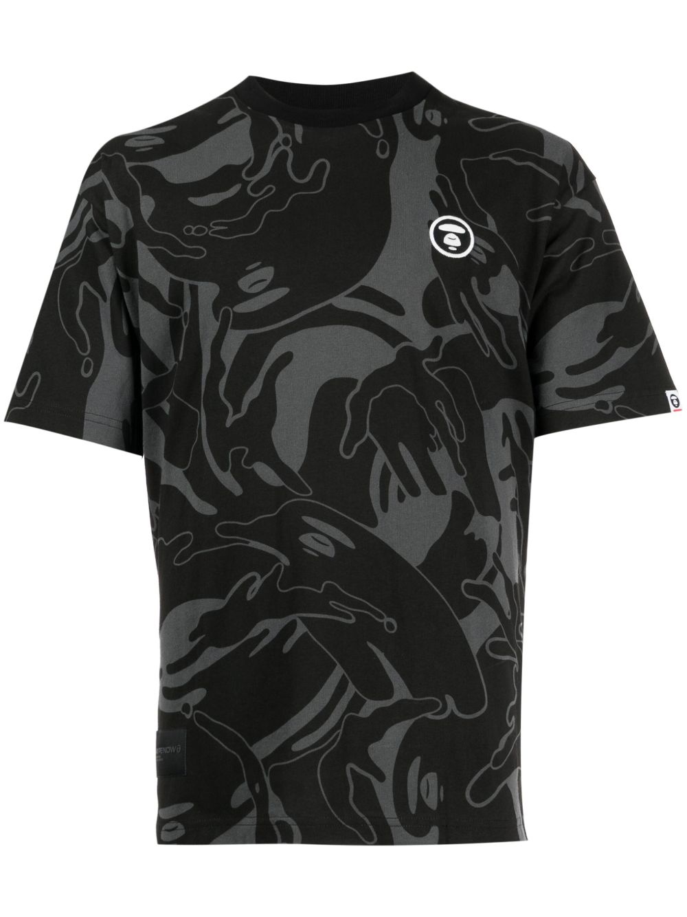 camouflage-print Milo cotton T-shirt
