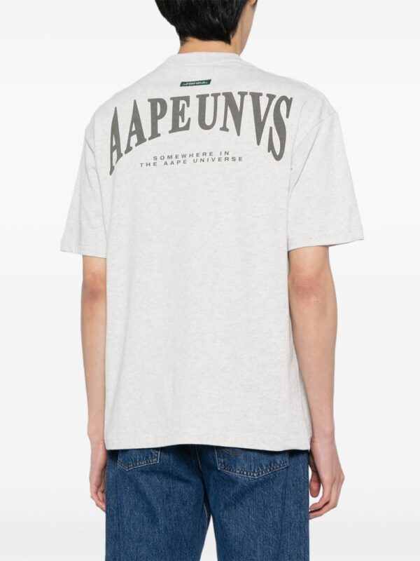 ⁦collegial-print cotton T-shirt⁩ - الصورة ⁦2⁩