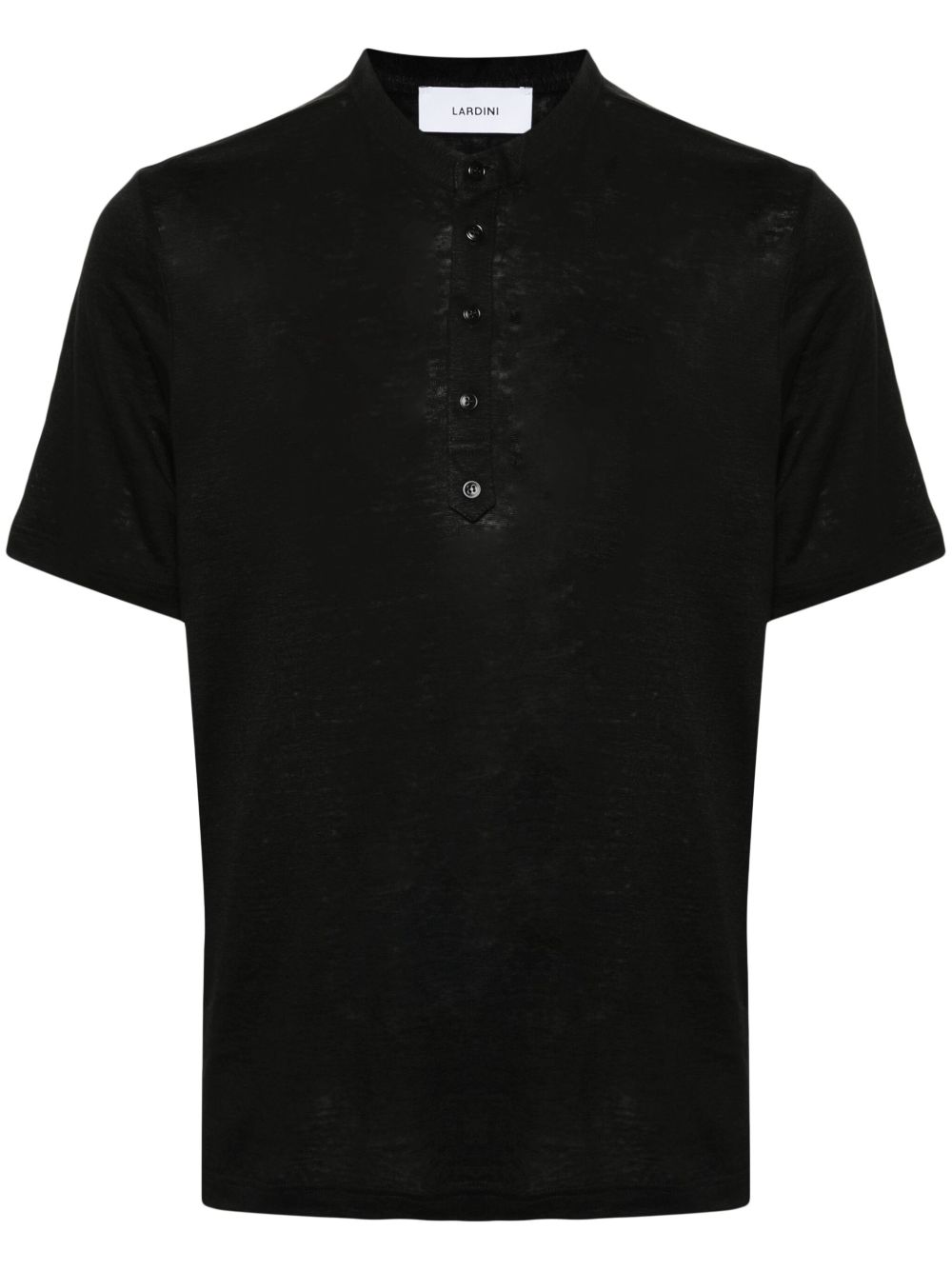 fine-knit slub T-shirt